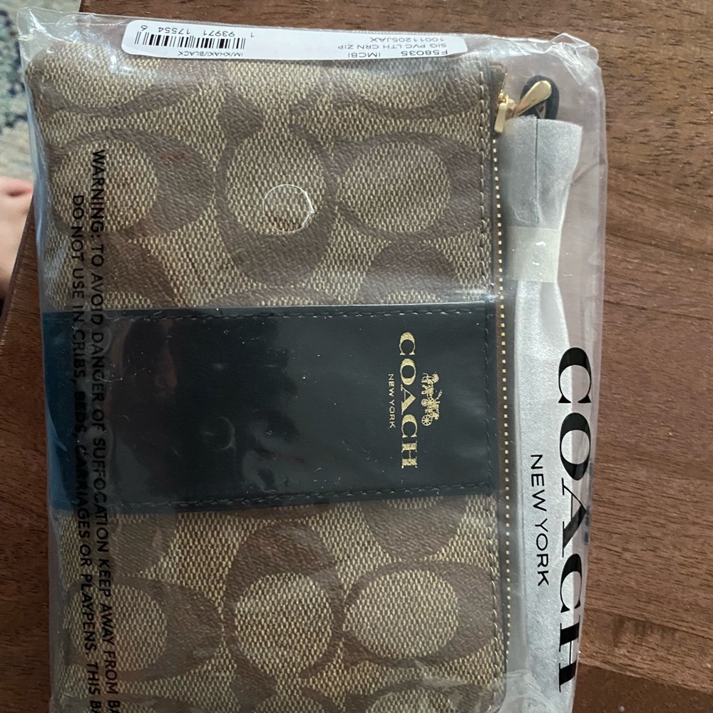 Coach wristlet